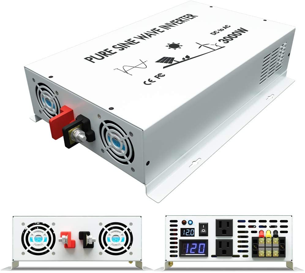 Inverter Pure Sine Wave 60Hz 120V 3000W - Inverter di potenza a onda sinusoidale