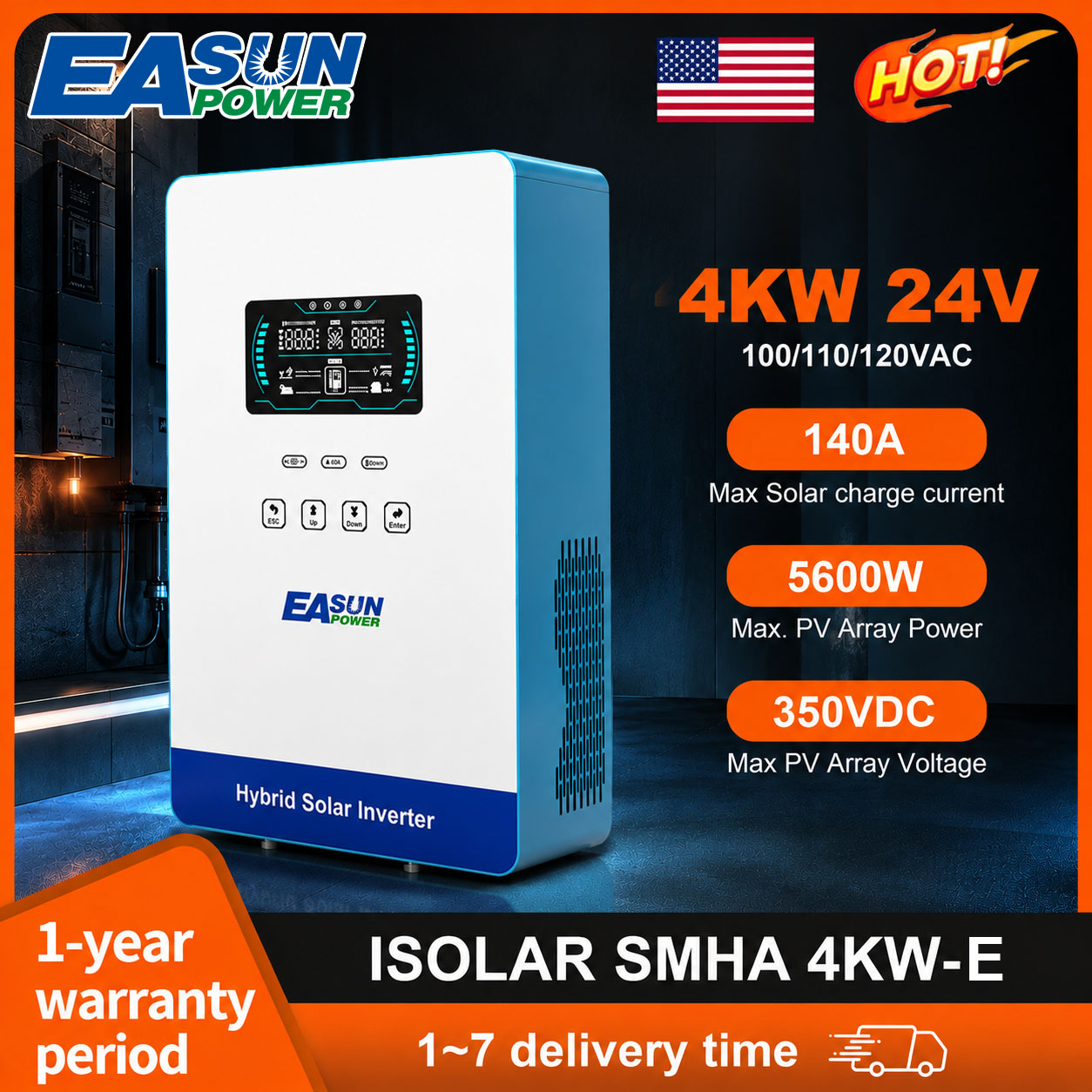 Inverter Solare Off-Grid EASUN - Grid Tie Inverter Limiter 2000W recensione e prezzo