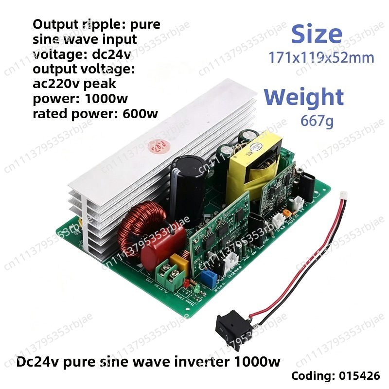Scheda Principale Inverter a O - Pure Sine Wave Inverter Board 24V 48V recensione e prezzo