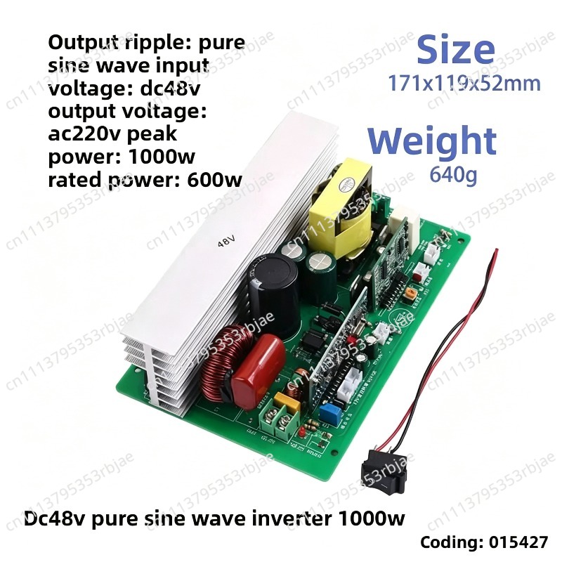 Scheda Principale Inverter a O - Pure Sine Wave Inverter Board 24V 48V recensione e prezzo