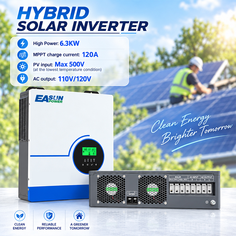 EASUN POWER 6300W Inverter Sol - Grid Tie Inverter Limiter 2000W recensione e prezzo