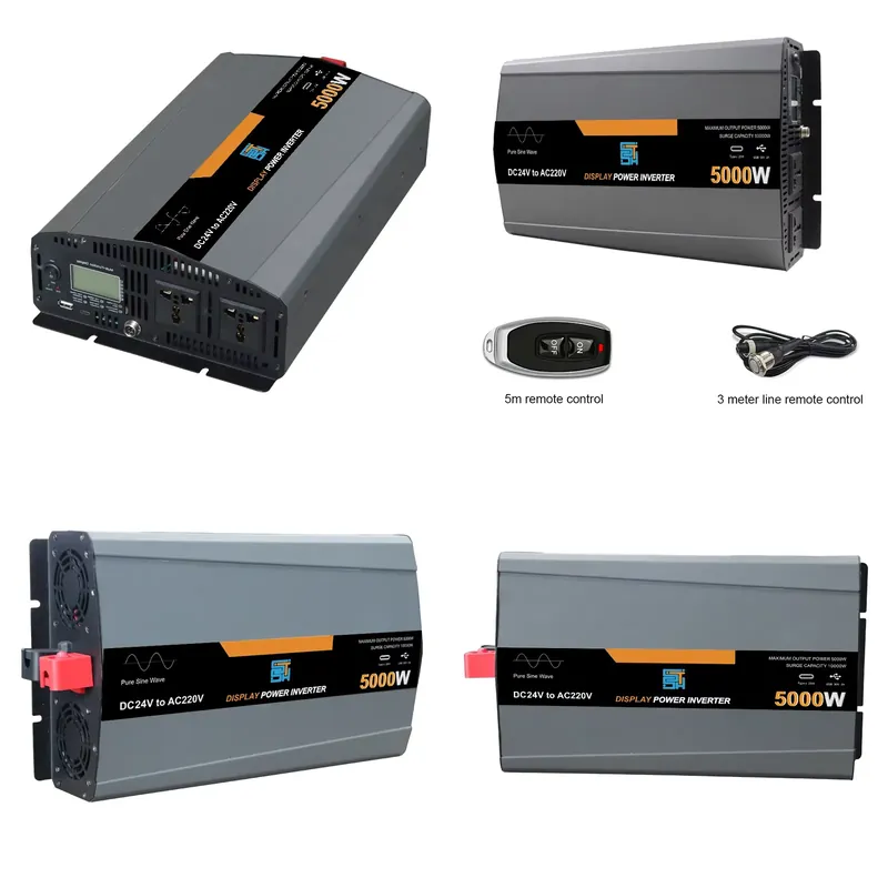 Inverter di potenza a onda sin - Off Grid Solar Inverter 48V 6000W recensione e prezzo