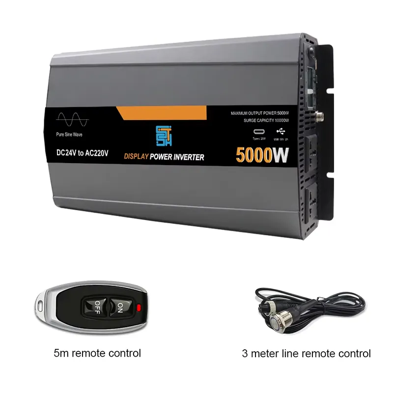 Inverter di potenza a onda sin - Off Grid Solar Inverter 48V 6000W recensione e prezzo